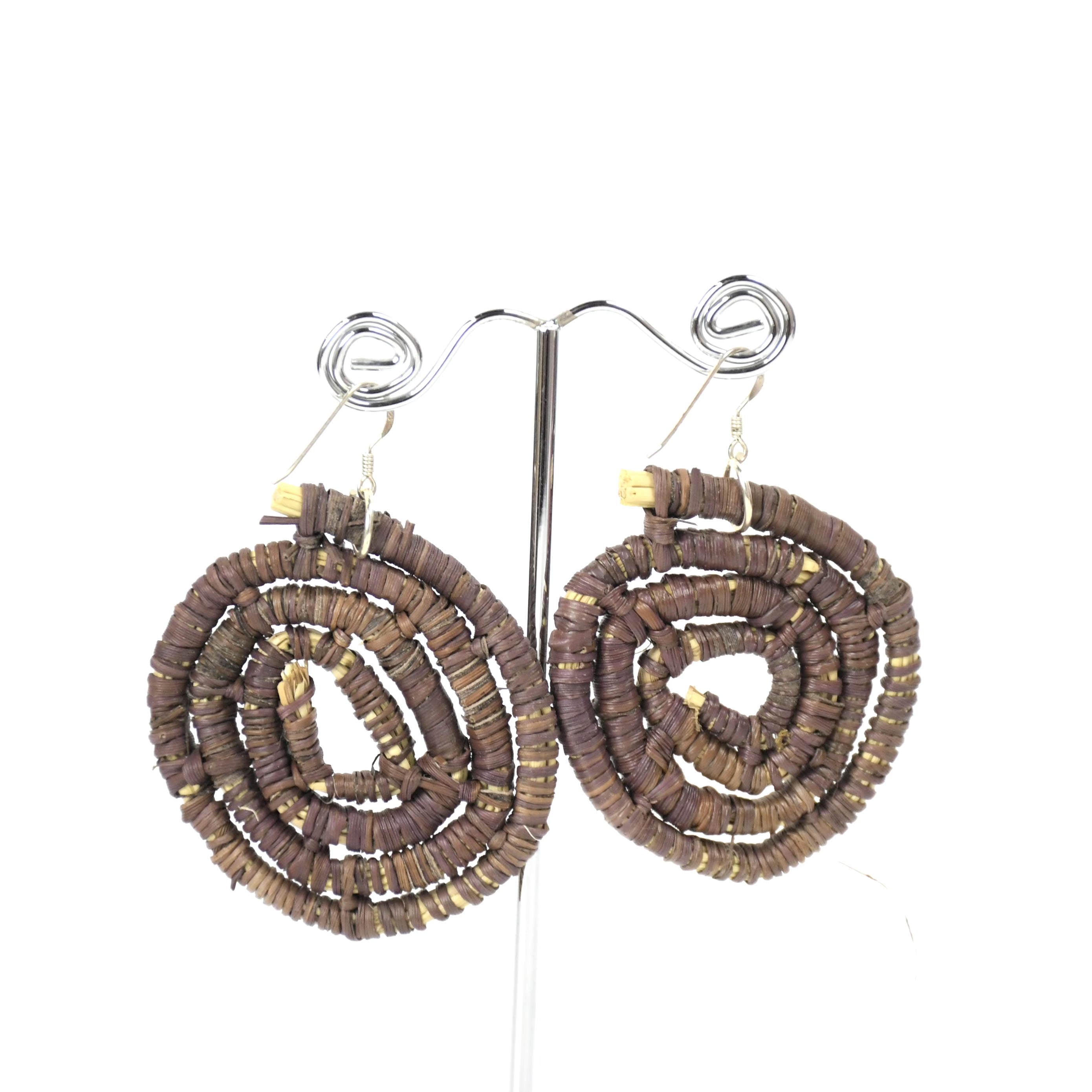 Various Mangkurrkwa (Pandanus) Earrings by Sharna Wurramara