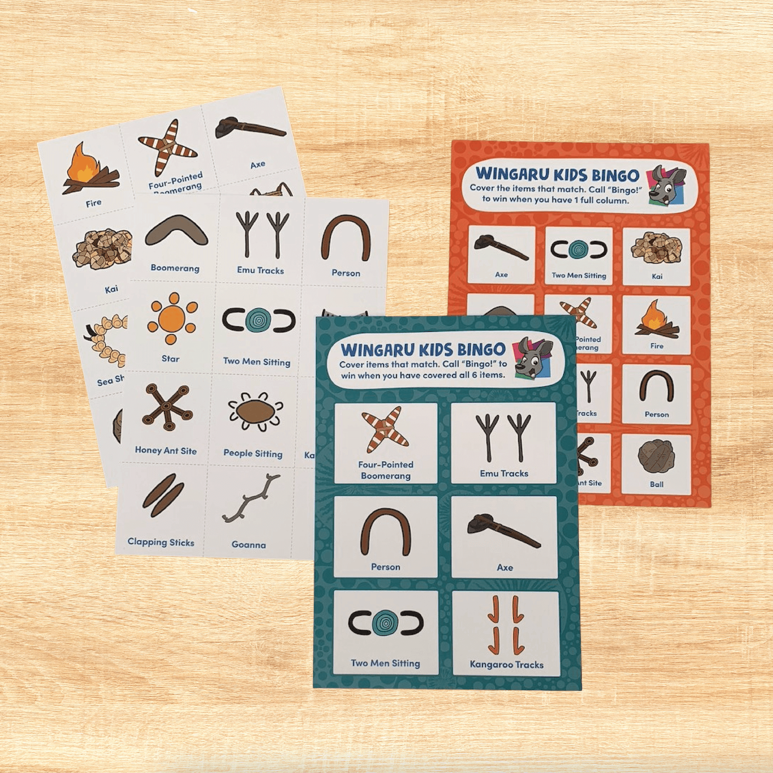 First Nations Bingo Game