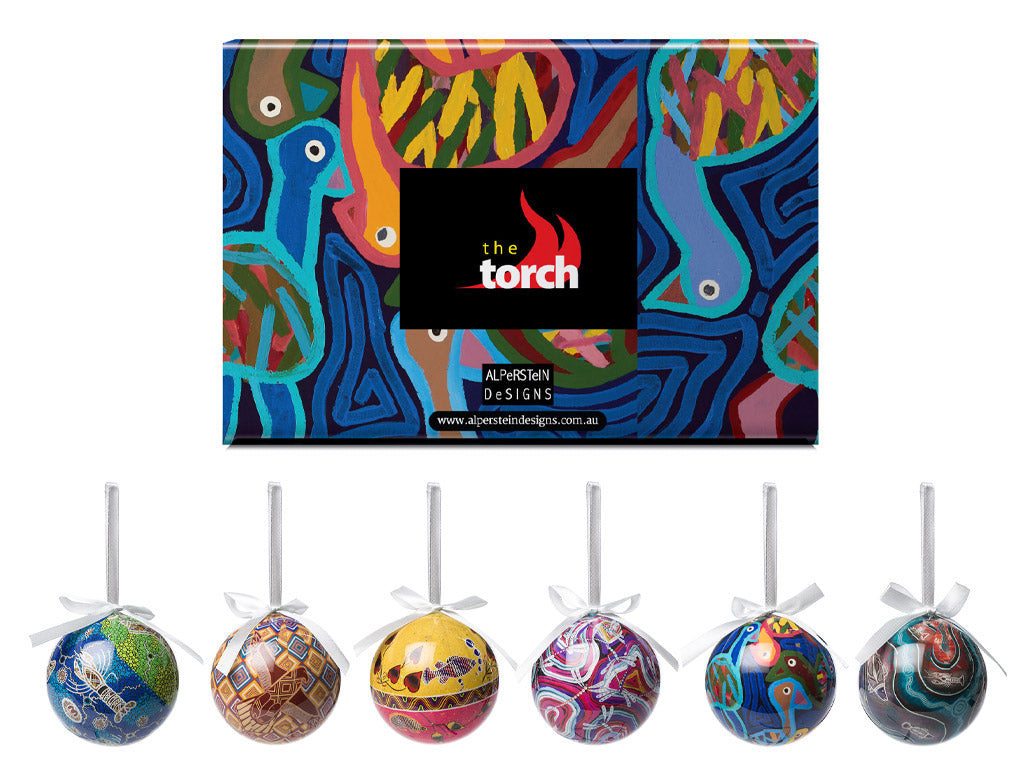 6 PACK BAUBLES - The Torch