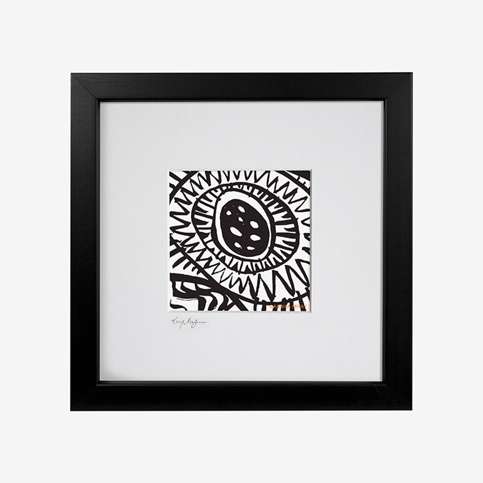 Framed Print - Yarraggaa Mayrah (Black)