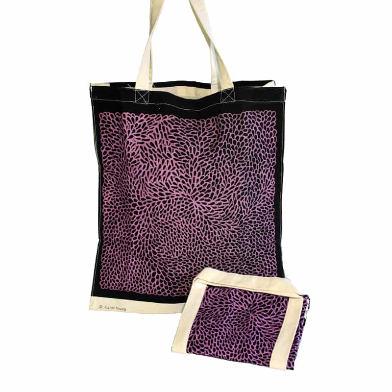 Cotton Shopping Bag by Carol Young