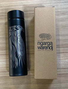 Insulated Stainless Steel Bottle with Infuser by Ngarga Warendj