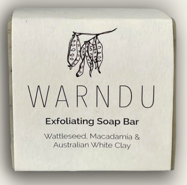 Wattleseed, Macadamia and Australian White Clay Exfoliating Soap Bar
