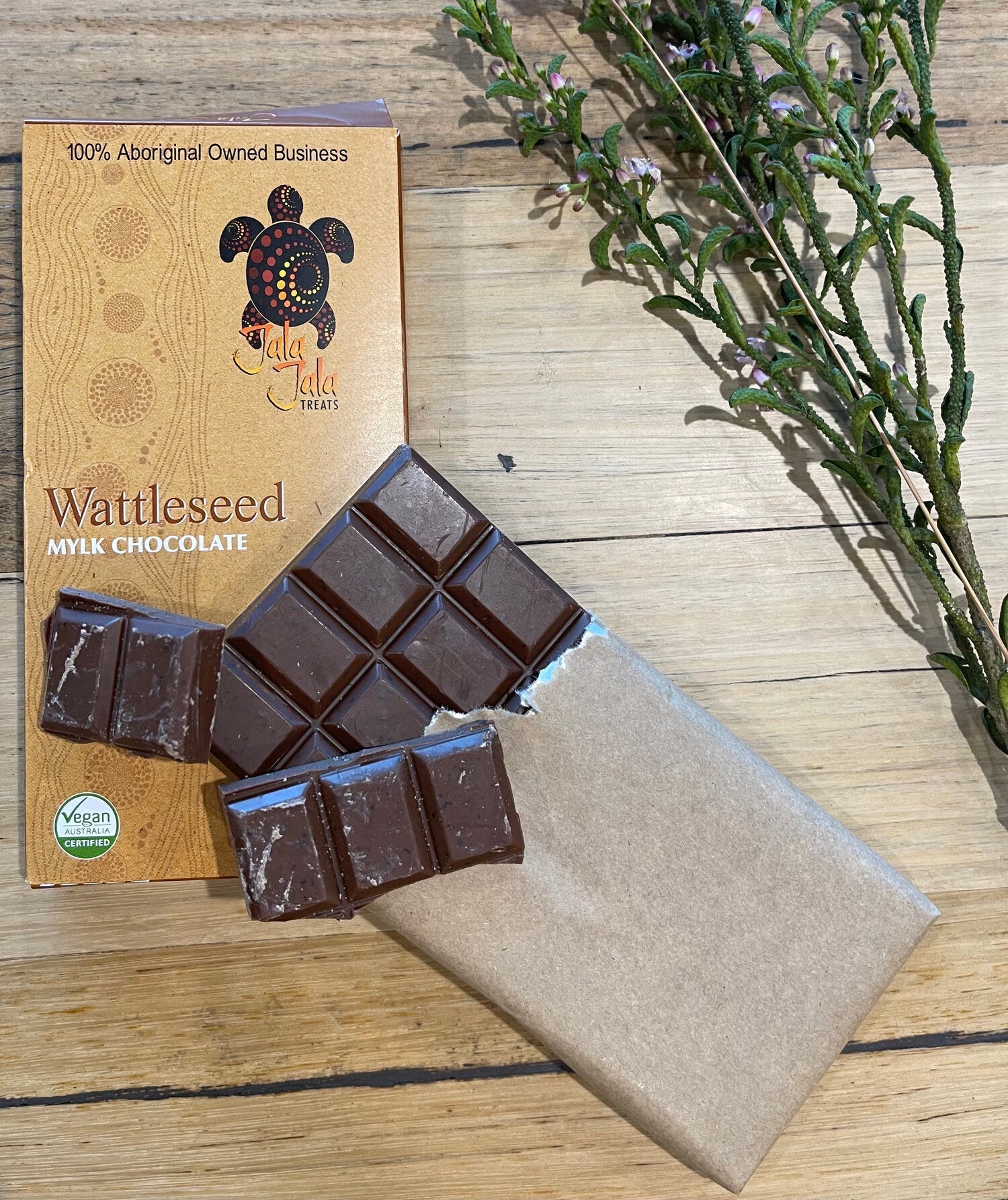 Wattleseed Milk Chocolate by Jala Jala